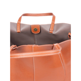 Rust Handled Tote Bag