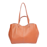 Rust Handled Tote Bag