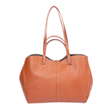 Rust Handled Tote Bag